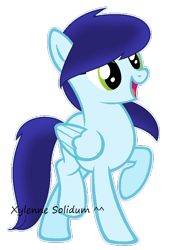 Size: 552x812 | Tagged: safe, artist:xylenneisnotamazing, oc, oc:saphire skies, species:pegasus, species:pony, female, mare, simple background, solo, transparent background