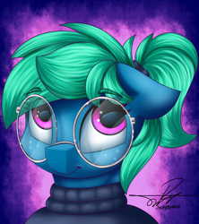 Size: 4000x4500 | Tagged: safe, artist:supermoix, oc, oc:moxie, species:pony, cute, female, glasses, mare, simple background, solo