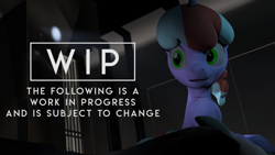 Size: 1920x1080 | Tagged: safe, artist:jollyoldcinema, oc, oc:mintyswirl, species:pony, 3d, animated at source, animated in description, emotion, my sides, png, solo, source filmmaker, video in description