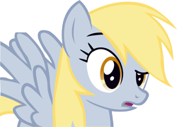 Size: 1399x1007 | Tagged: safe, artist:a01421, character:derpy hooves, species:pony, female, simple background, solo, transparent background, underp, vector
