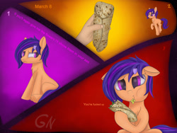 Size: 4000x3000 | Tagged: safe, artist:foxpit, oc, oc only, species:earth pony, species:pony, 3 panel comic, burrito, comic, female, food, mare, text, vulgar