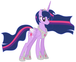 Size: 800x651 | Tagged: safe, artist:shiiazu, character:twilight sparkle, character:twilight sparkle (alicorn), species:alicorn, species:pony, crown, ethereal mane, female, hilarious in hindsight, jewelry, regalia, simple background, solo, transparent background, ultimate twilight