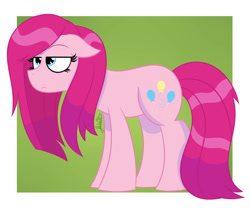 Size: 979x816 | Tagged: safe, artist:vale-bandicoot96, character:pinkamena diane pie, character:pinkie pie, species:earth pony, species:pony, episode:monday blues, eqg summertime shorts, g4, my little pony: equestria girls, my little pony:equestria girls, female, frown, mare, solo