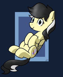 Size: 1300x1600 | Tagged: safe, artist:alexi148, oc, oc only, oc:petal eclipse, species:pegasus, species:pony, female, looking at you, mare, solo