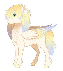 Size: 2638x3000 | Tagged: safe, artist:venommocity, oc, oc:muffin top, parent:derpy hooves, parent:hoops, species:pegasus, species:pony, ambiguous gender, colored wings, colored wingtips, offspring, parents:derpyhoops, simple background, solo, transparent background