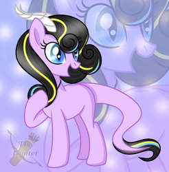 Size: 1758x1789 | Tagged: safe, artist:domina-venatricis, oc, species:earth pony, species:pony, female, horns, mare, solo, zoom layer