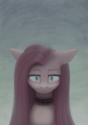 Size: 1900x2700 | Tagged: safe, artist:avrameow, character:pinkamena diane pie, character:pinkie pie, species:earth pony, species:pony, despair, female, floppy ears, lidded eyes, looking at you, mare, sad