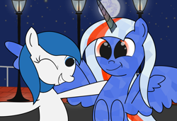 Size: 1750x1200 | Tagged: safe, artist:alicorn-without-horn, oc, species:alicorn, species:pony, alicorn oc, moon festival