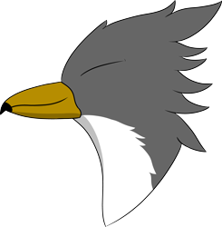 Size: 4895x5003 | Tagged: safe, artist:skylarpalette, oc, oc only, oc:blitz streak, species:griffon, bust, first time, full color, gray, griffon oc, simple background, simple shading, white