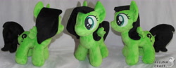 Size: 7150x2768 | Tagged: safe, artist:allunacraft, oc, oc:filly anon, species:pegasus, species:pony, female, filly, irl, photo, plushie, solo