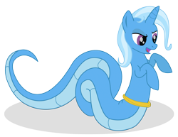 Size: 2200x1700 | Tagged: safe, artist:elsdrake, character:trixie, species:lamia, female, original species, simple background, solo, species swap, transparent background, trixie lulamia, vector