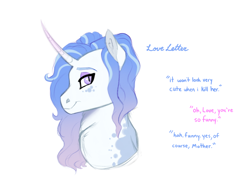 Size: 4000x3000 | Tagged: safe, artist:venommocity, oc, oc only, oc:love letter, parent:princess cadance, parent:shining armor, parents:shiningcadance, species:pony, species:unicorn, female, high res, mare, offspring, solo