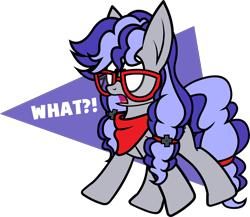 Size: 3794x3286 | Tagged: safe, artist:tridashie, oc, oc only, oc:cinnabyte, adorkable, bandana, cute, dork, excited, glasses, nani, party, shock, simple background, solo, transparent background, wat, yay