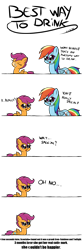 Size: 1000x3042 | Tagged: safe, artist:chibi95, character:rainbow dash, character:scootaloo, species:pegasus, species:pony, comic, cutie mark, simple background, transparent background