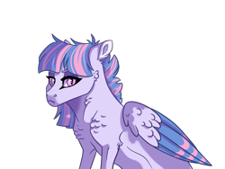 Size: 4000x3000 | Tagged: safe, artist:venommocity, character:wind sprint, species:pegasus, species:pony, chest fluff, female, high res, mare, older, older wind sprint, simple background, solo, transparent background