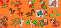 Size: 1024x485 | Tagged: safe, artist:twidashfan1234, base used, character:nightmare moon, character:pinkamena diane pie, character:pinkie pie, character:princess cadance, character:princess luna, character:rainbow dash, character:rarity, character:twilight sparkle, character:twilight sparkle (alicorn), oc, oc only, oc:firefly solstice, ponysona, species:alicorn, species:bat, species:bat pony, species:pegasus, species:pony, action pose, alicornified, angry, armor, armored pony, artificial wings, augmented, bangs, bases used, bat ears, bat pony oc, bat wings, big wings, black, blue, blue coat, blue eyes, brown, brown eyes, brown mane, butterfly wings, chin up, closed mouth, clothes on pony, clothing, colored wings, cutie mark, digital art, digital artwork, donut steel, equine, evil, evil grin, eyebrows, eyes closed, eyes open, fangs, female, flying, folded wings, food, gossamer wings, green, green coat, green eyes, grin, helmet, hind legs, hoof shoes, hooves, horn, jewelry, lines, looking away, low res image, lowres, makeup, mane of fire, mare, multicolored hair, multicolored wings, needs more saturation, nightmare, open mouth, orange, orange background, pants, pegasus oc, peytral, race swap, rainbow power, rainbow power rainbow dash, rainbow power twilight sparkle, rainbow power-ified, raised hoof, recolor, red, red coat, red eyes, red eyes take warning, red eyeshadow, reference sheet, regalia, royal guard, shirt, shoes, showing teeth, simple background, slit eyes, smiling, sneakers, spread wings, stance, standing, stars, striped mane, super form, tan coat, teeth, traditional art, wall of tags, wat, white, windswept hair, windswept mane, windswept tail, wings, yellow