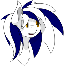 Size: 2096x2159 | Tagged: safe, artist:skylarpalette, oc, oc only, oc:swift, species:pegasus, species:pony, flirting, full color, male, open mouth, pegasus oc, simple background, simple shading, stallion, transparent background, wings, yellow eyes
