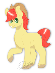 Size: 768x1024 | Tagged: safe, artist:delfinaluther, character:bright mac, species:earth pony, species:pony, male, solo