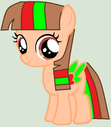 Size: 560x638 | Tagged: safe, artist:twidashfan1234, base used, oc, oc only, oc:firefly solstice, species:pegasus, species:pony, female, filly, solo