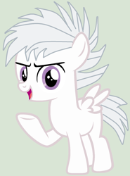 Size: 1060x1436 | Tagged: safe, artist:twidashfan1234, species:pegasus, species:pony, boo, colt, ghost, ghost pony, gray background, male, ponified, simple background, solo, species swap, super mario bros., undead, white