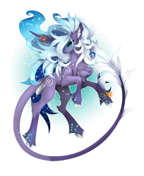 Size: 2378x2914 | Tagged: safe, artist:taiga-blackfield, oc, oc only, species:pony, species:unicorn, g4, cloven hooves, horns, leonine tail, simple background, solo, transparent background