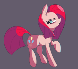 Size: 1800x1600 | Tagged: safe, artist:kindakismet, character:pinkamena diane pie, character:pinkie pie, species:earth pony, species:pony, g4, female, gray background, looking at you, mare, simple background, solo
