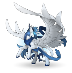 Size: 2879x2943 | Tagged: safe, artist:taiga-blackfield, oc, oc only, species:alicorn, species:pony, g4, alicorn oc, horn, horns, male, simple background, solo, stallion, transparent background, wings