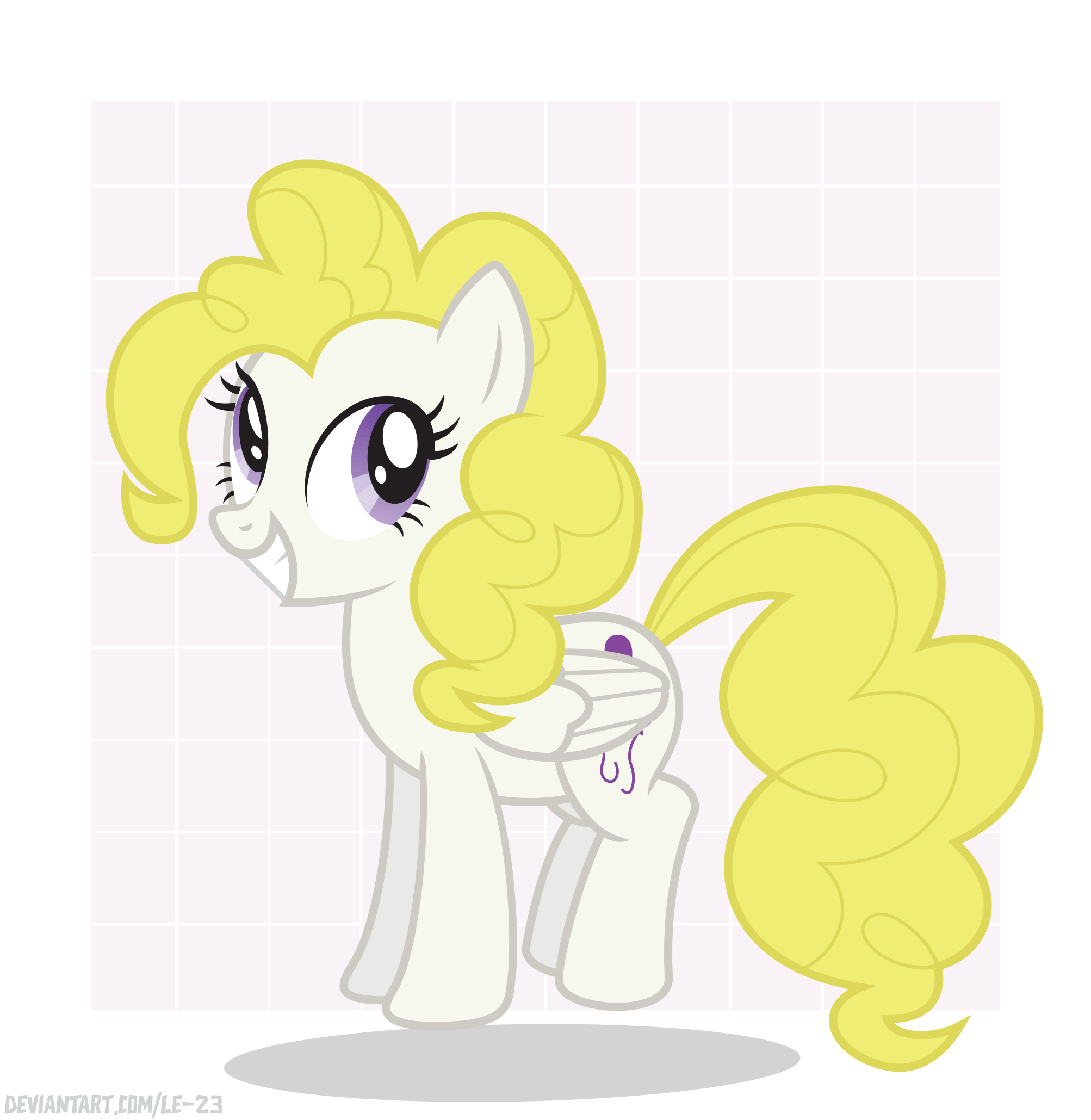 Size: 2006x2059 | Tagged: safe, artist:le-23, character:surprise, species:pegasus, species:pony, g1, animated, female, g1 to g4, generation leap, gif, mare, pronking, solo, three quarter view
