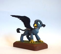Size: 1106x980 | Tagged: safe, artist:ubrosis, character:gabby, species:griffon, g4, craft, female, photo, sculpture, solo