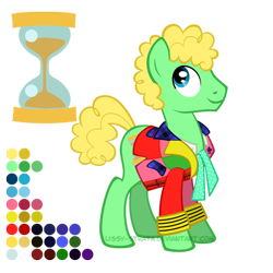Size: 504x504 | Tagged: safe, artist:lissystrata, character:doctor whooves, character:time turner, species:earth pony, species:pony, g4, clothing, crossover, doctor who, fashion disaster, jacket, male, my eyes, ponified, reference sheet, simple background, sixth doctor, solo, stallion, tacky, the doctor, the explosion in a rainbow factory, transparent background