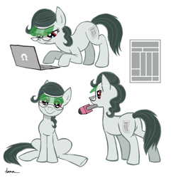 Size: 925x960 | Tagged: safe, artist:pedantia, oc, oc only, oc:front page, everfree northwest, mascot