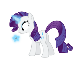 Size: 7000x6000 | Tagged: safe, artist:anxet, character:rarity, absurd resolution, butt, female, magic, peanut butter cup, plot, simple background, solo, transparent background, vector