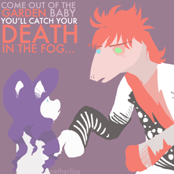 Size: 800x800 | Tagged: safe, artist:netherlips, character:rarity, david bowie, ponified