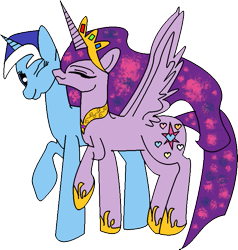 Size: 723x758 | Tagged: safe, artist:youwillneverkno, character:minuette, character:twilight sparkle, character:twilight sparkle (alicorn), species:alicorn, species:pony, ship:twinuette, female, kissing, lesbian, mare, minuelight