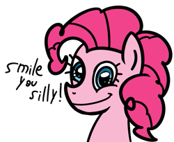 Size: 737x605 | Tagged: safe, artist:anxet, character:pinkie pie, female, smiling, solo