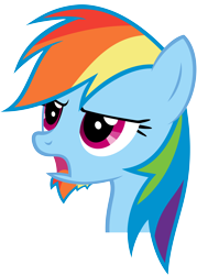 Size: 5000x7000 | Tagged: safe, artist:anxet, character:rainbow dash, absurd resolution, beard, facial hair, female, simple background, solo, transparent background, vector