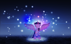 Size: 1920x1200 | Tagged: safe, artist:0verated, artist:a01421, edit, character:twilight sparkle, character:twilight sparkle (alicorn), species:alicorn, species:pony, female, mare, solo, spread wings, vector, wallpaper, wallpaper edit, wings