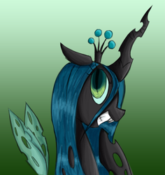 Size: 2341x2478 | Tagged: safe, artist:voids-edge, character:queen chrysalis, species:changeling, changeling queen, female, high res