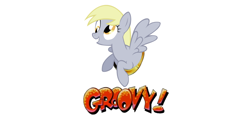 Size: 900x435 | Tagged: safe, artist:sergeant16bit, character:derpy hooves, species:pegasus, species:pony, earthworm jim, female, groovy, mare, simple background, solo, white background