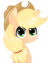 Size: 1024x1280 | Tagged: safe, artist:mite-lime, character:applejack, female, simple background, solo, transparent background