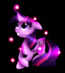 Size: 1024x1138 | Tagged: safe, artist:mite-lime, character:twilight sparkle, character:twilight sparkle (alicorn), species:alicorn, species:pony, dark, female, mare, solo