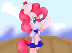 Size: 780x576 | Tagged: safe, artist:sunomii, character:pinkie pie, clothing, dress