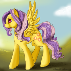 Size: 581x580 | Tagged: safe, artist:silvermoonbreeze, character:sunny rays, species:pegasus, species:pony, solo, sunny rays