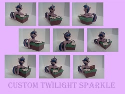 Size: 3200x2400 | Tagged: safe, artist:groovebird, character:twilight sparkle, book, high res, irl, photo, sculpture