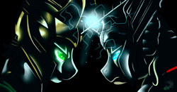 Size: 900x471 | Tagged: safe, artist:turrkoise, loki, ponified, thor