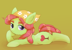 Size: 550x385 | Tagged: safe, artist:youhoujou, character:tree hugger, episode:make new friends but keep discord, g4, my little pony: friendship is magic, cute, female, huggerbetes, solo