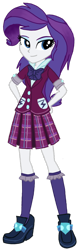Size: 404x1270 | Tagged: safe, artist:tsundra, character:lemon zest, character:rarity, my little pony:equestria girls, clothing, crystal prep academy uniform, female, school uniform, simple background, solo, transparent background