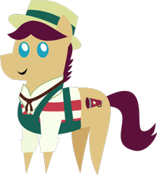 Size: 868x970 | Tagged: safe, artist:pacificgreen, character:booth barker, episode:brotherhooves social, g4, my little pony: friendship is magic, pointy ponies, simple background, solo, transparent background, vector