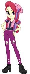 Size: 570x1402 | Tagged: safe, artist:sunsetshimmer333, character:moondancer, character:starlight glimmer, my little pony:equestria girls, alternate universe, beanie, clothes swap, clothing, equestria girls-ified, female, hand on hip, hat, high heels, looking at you, palette swap, pants, recolor, shirt, simple background, smiling, solo, transparent background