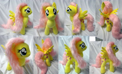 Size: 4500x2759 | Tagged: safe, artist:rens-twin, character:fluttershy, species:pony, irl, photo, plushie, solo
